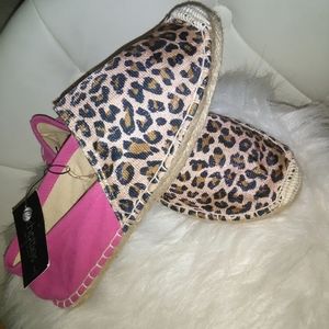 Leopard espadrilles